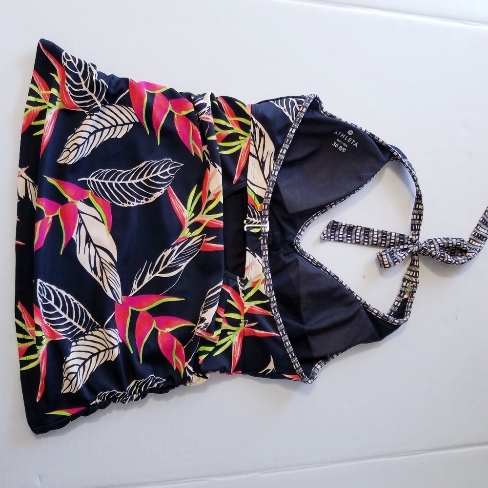 🌸 Athleta | Print Tankini  Swim Halter Top‎ - Picture 15 of 15